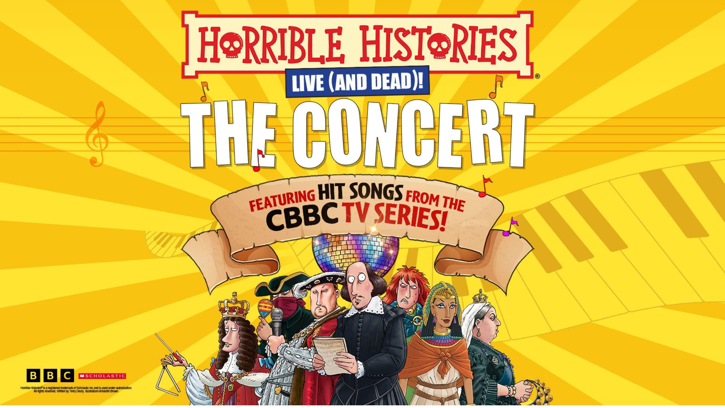 Venue Premium Tickets - Horrible Histories: The Concert, Live and Dead
