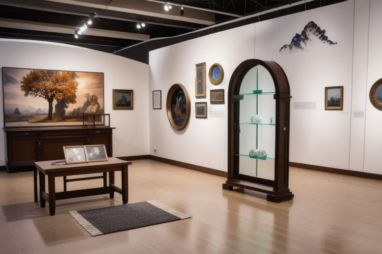 MUSOLEUM Exhibition Tour with Joe and Nigel Talbot at Newport Museum and Art Gallery