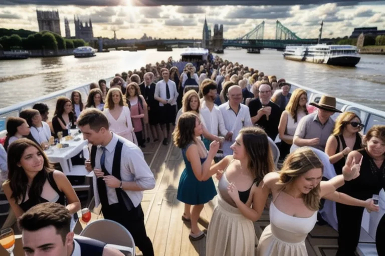 Party Party London boat party + free after party £5 flash sale at Crown Pier