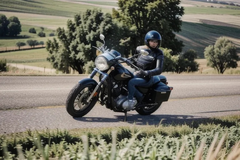Two Hour Harley Davidson Pillion Ride with Refreshments and Photo at Alton