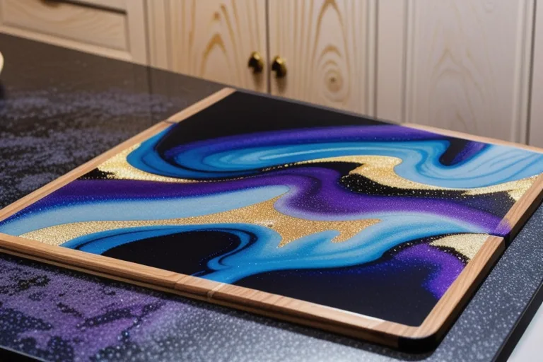 Resin Charcuterie Board workshop for beginners at Pictura Chester