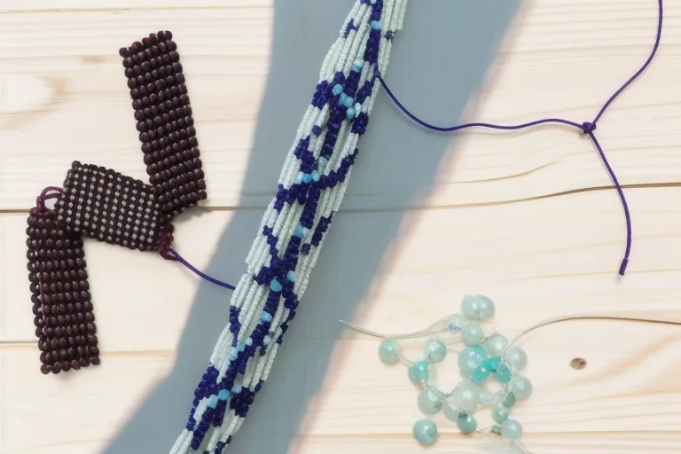 Beading on a Loom workshop at The Bead Shop (Nottingham) Ltd