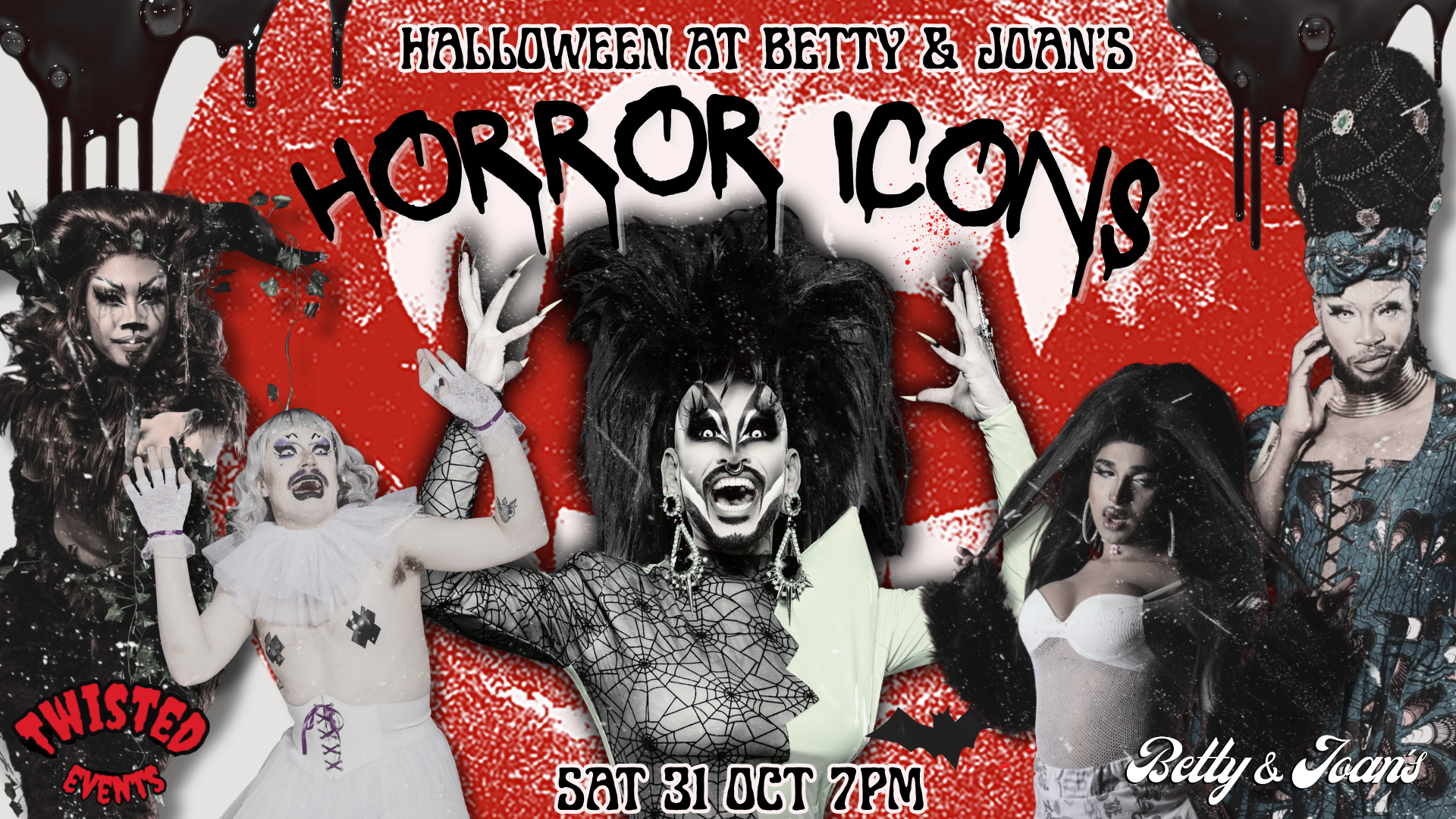 Halloween Horror Icons Show with Dragula Finalist, Auntie Heroine