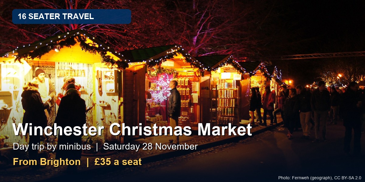 Winchester Cathedral Christmas Market - Minibus Day Trip from Brighton at Winchester Cathedral Christmas Market
