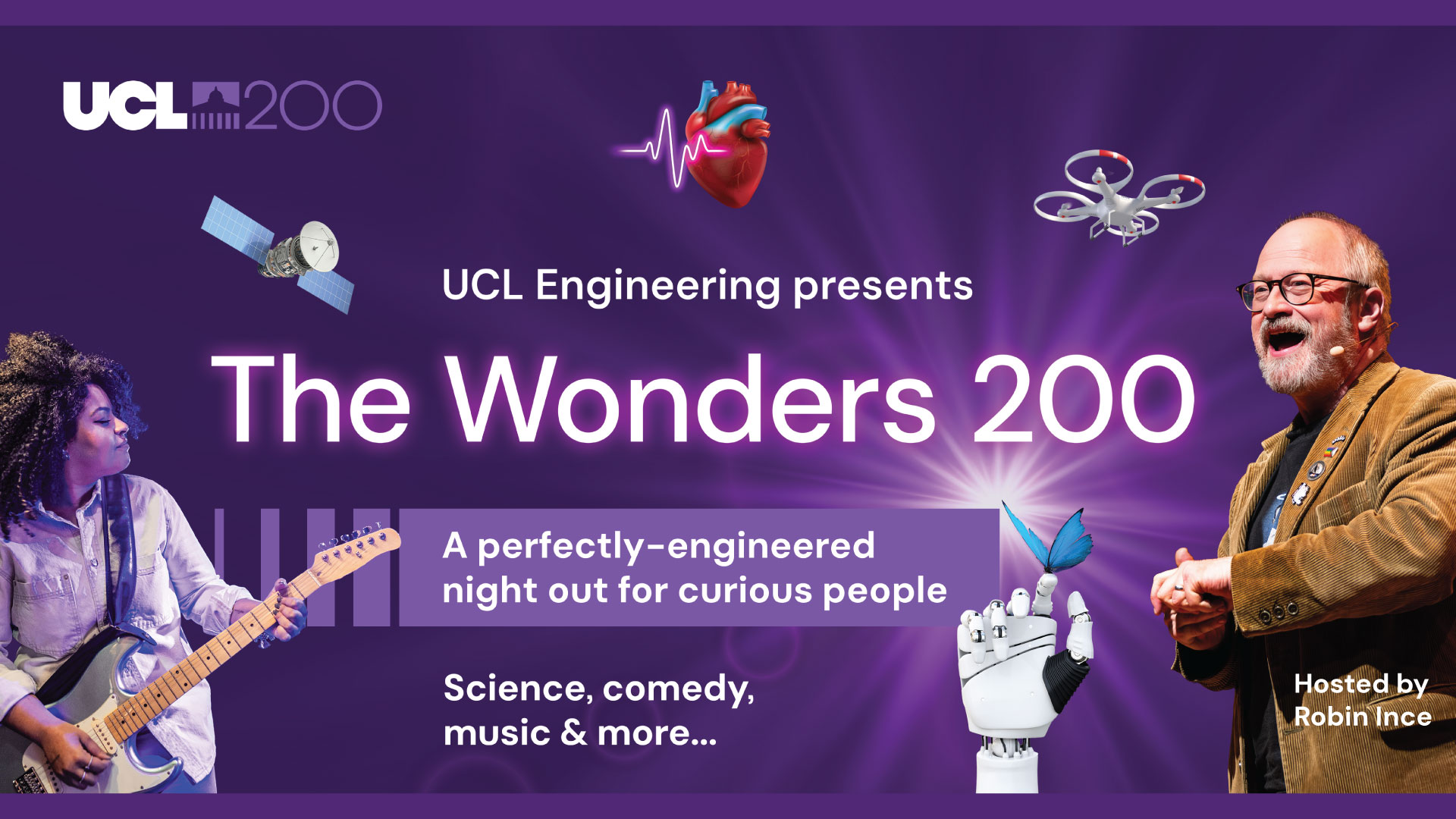 The Wonders 200: A perfectly-engineered night out for curious people.