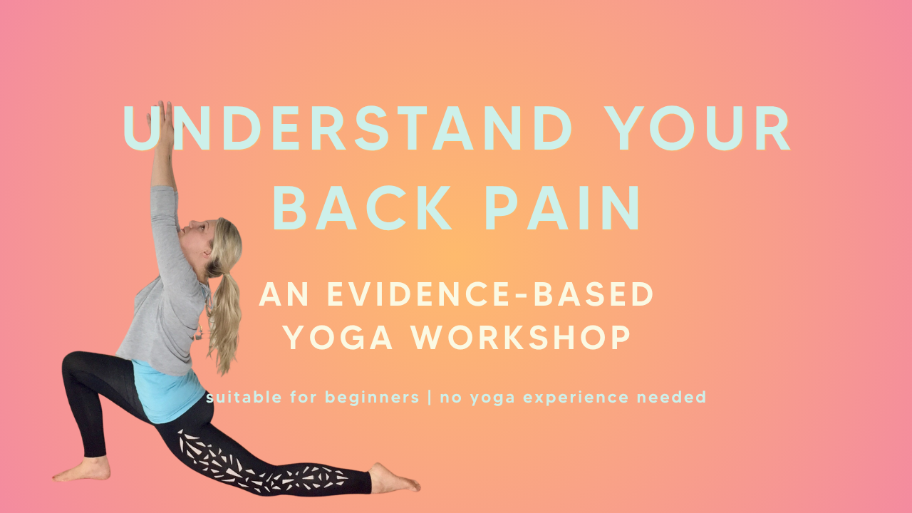 Understand your back pain: An evidence-based yoga workshop at The Attic