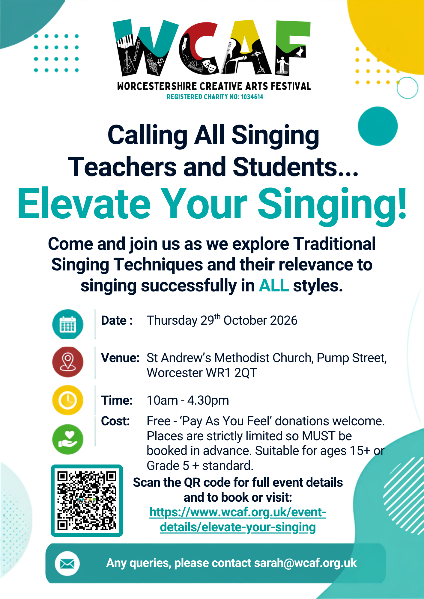 WCAF Singing Day