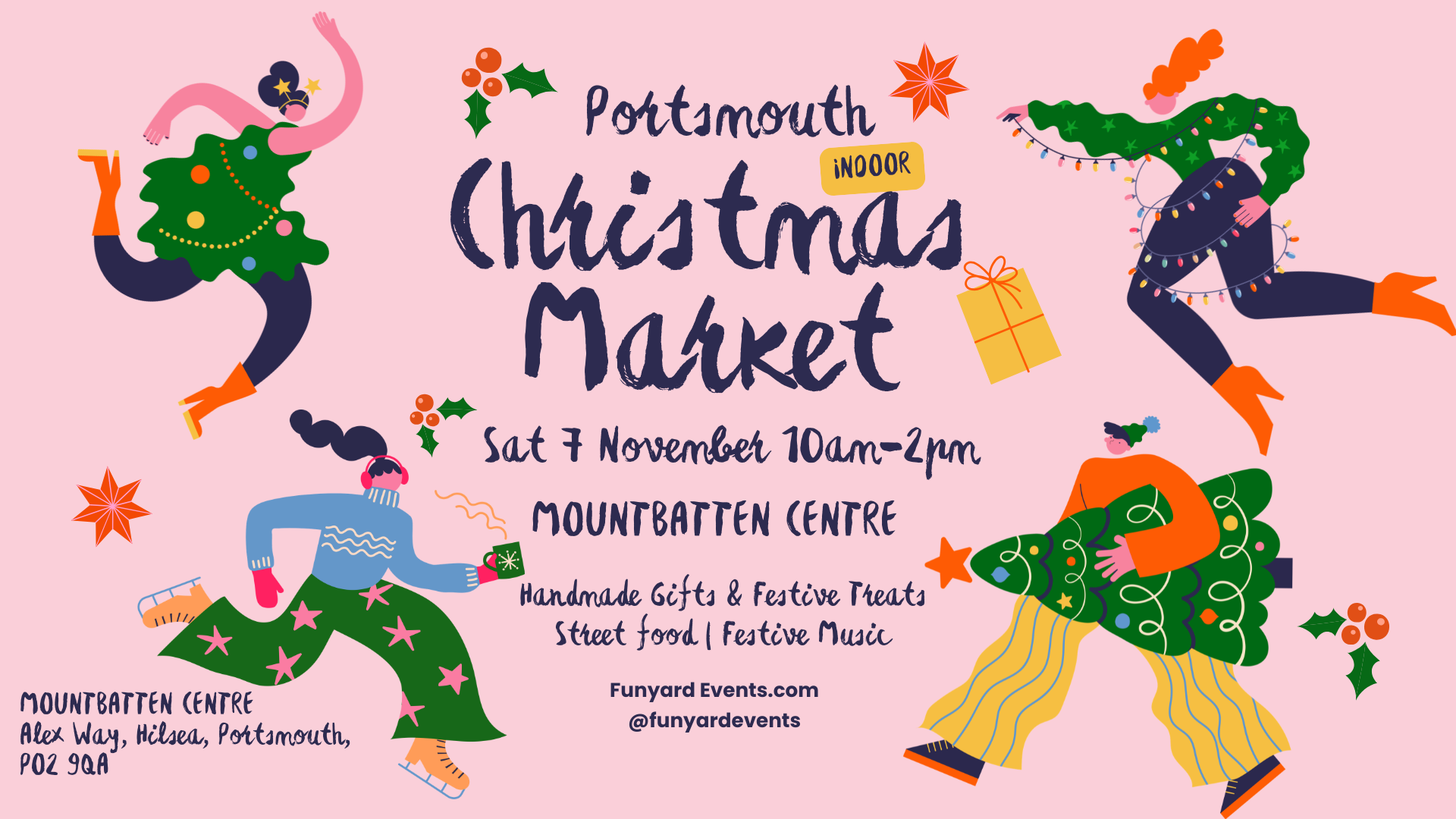 PORTSMOUTH INDOOR CHRISTMAS MARKET 2026 at Mountbatten Centre