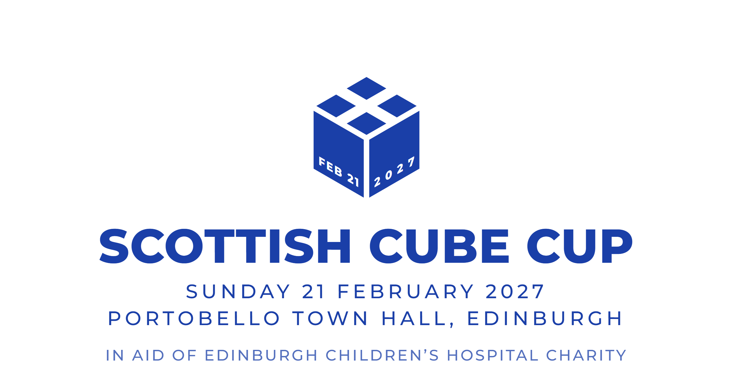 Scottish Cube Cup at Portobello Town Hall