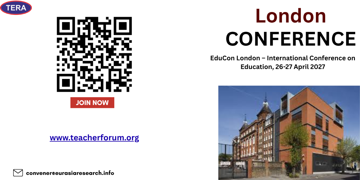 EduCon London – International Conference on Education, 26-27 April 2027