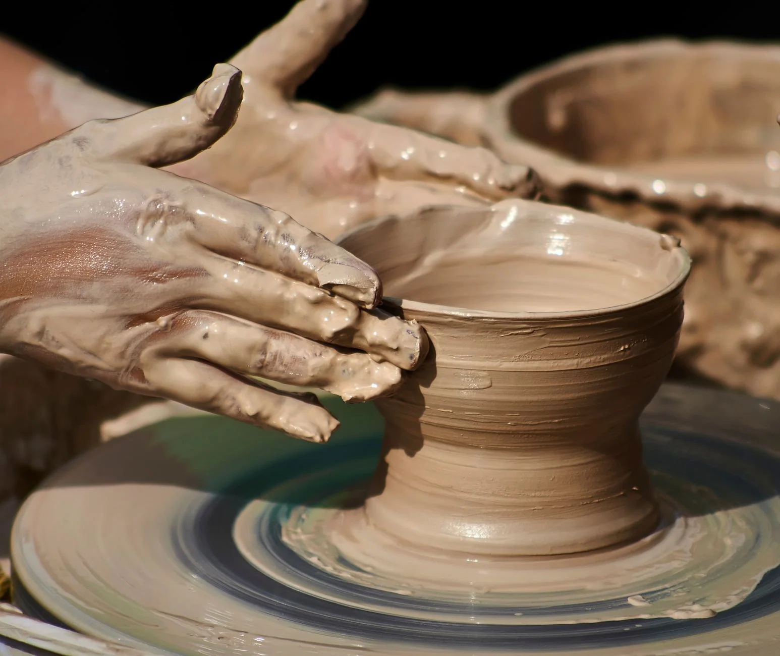 Halloween Ceramics with Daniel Butler at Hwb y Gors