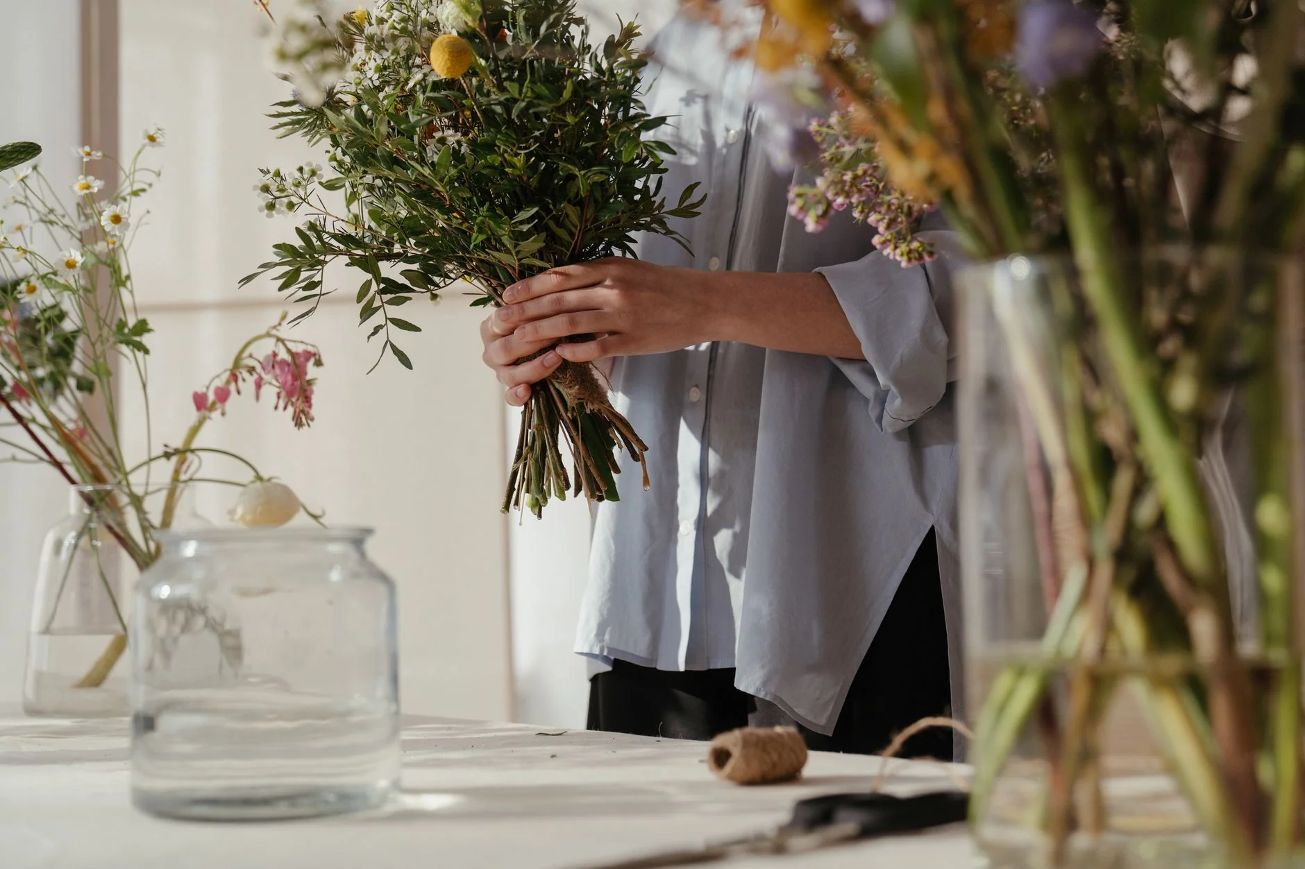 Moon & Stars Wreath Making Workshop at The Haberdashery