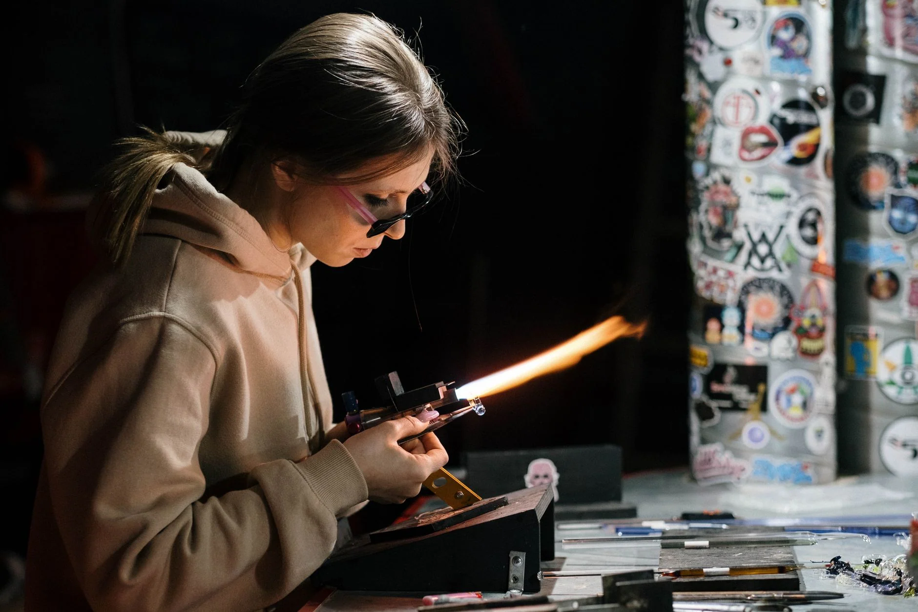 Christmas Stained Glass Workshop at The Stables
