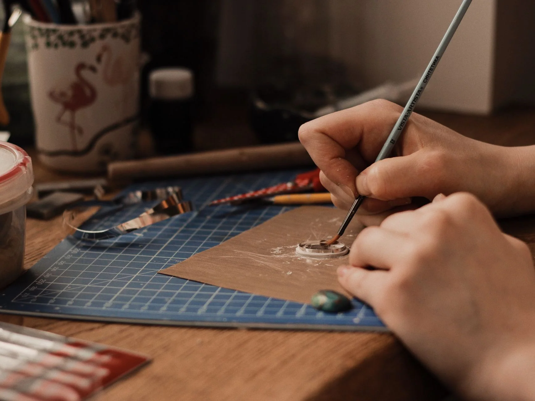 Polymer Clay Jewellery Workshop Autumn at Hart And CO
