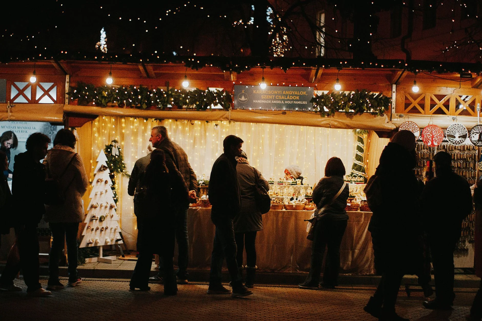 Manchester Christmas Market at Albert Square, Manchester, M2 6