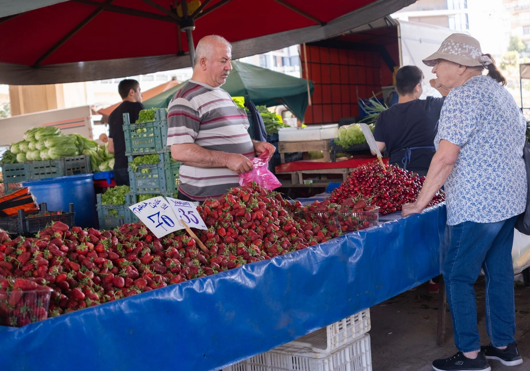 Street Market at Brackley Road Cemetery