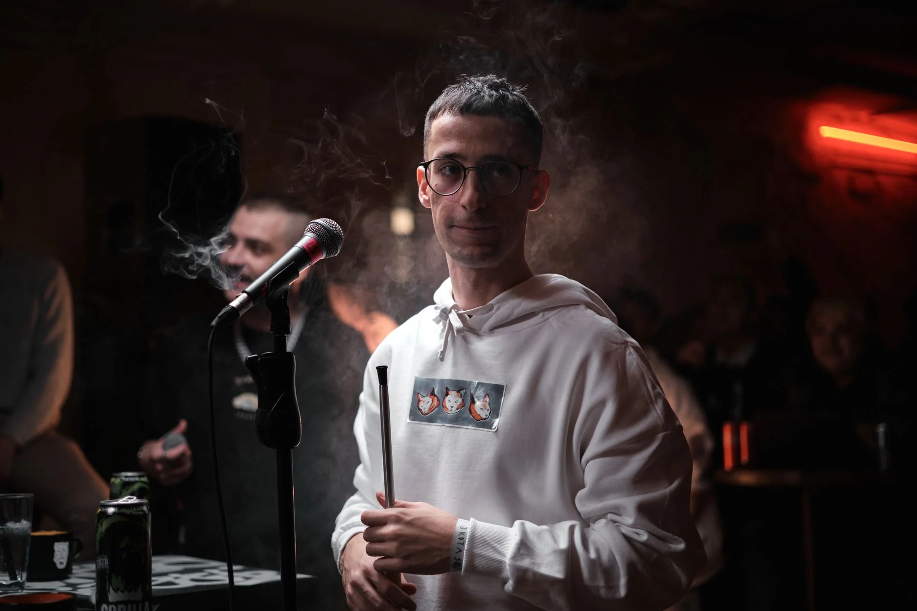 THOMAS ZABRAS – ANDREAS PASPATIS at Hot Water Comedy Club at Blackstock Market