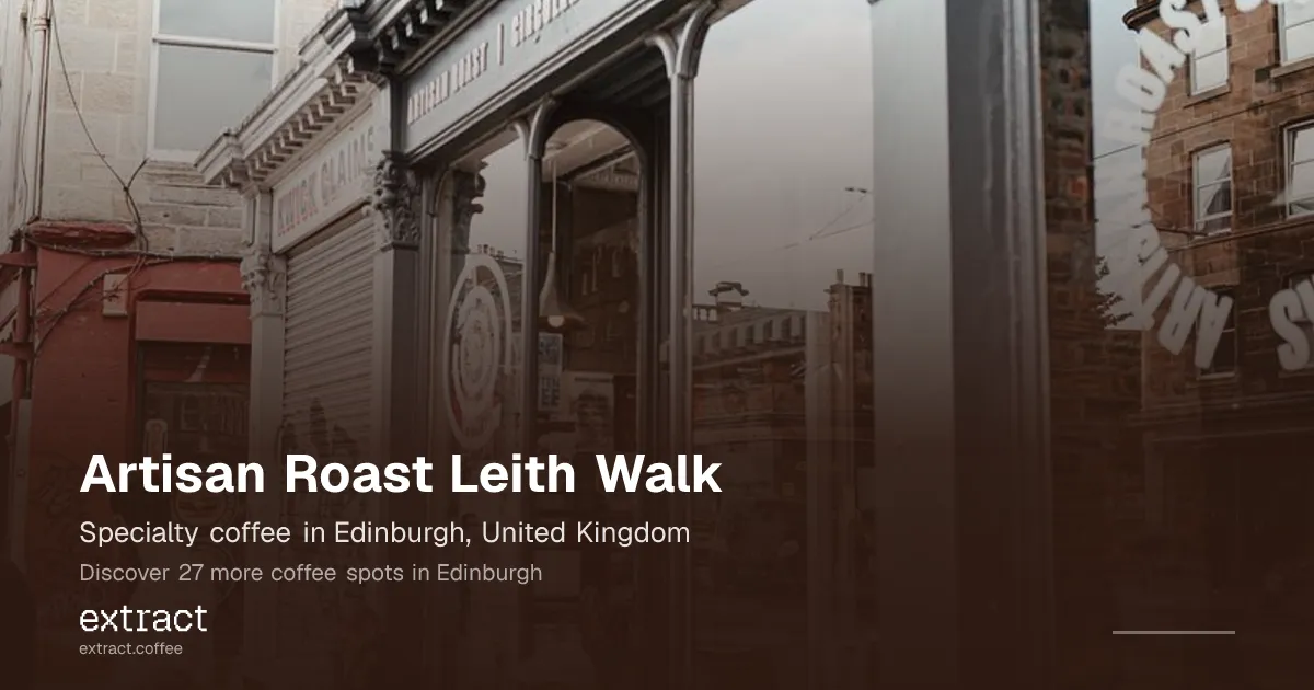 Artisan Roast Leith Walk photo 1