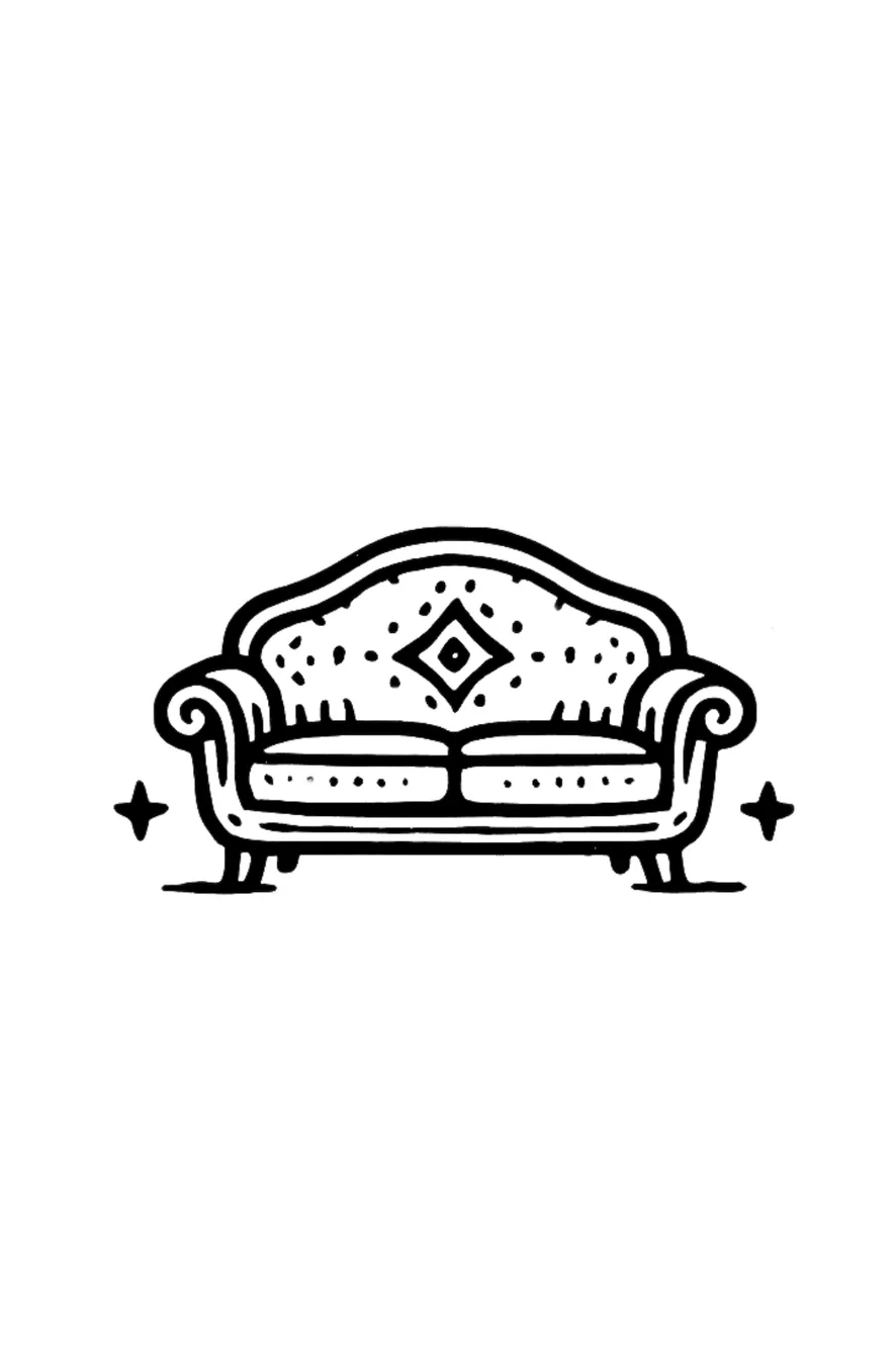 Couch of Amber photo 1