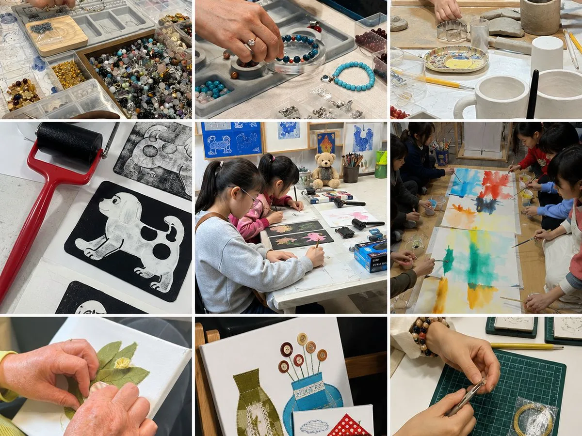 Creative Wellbeing & Social Workshops at O&E Art Craft Studio