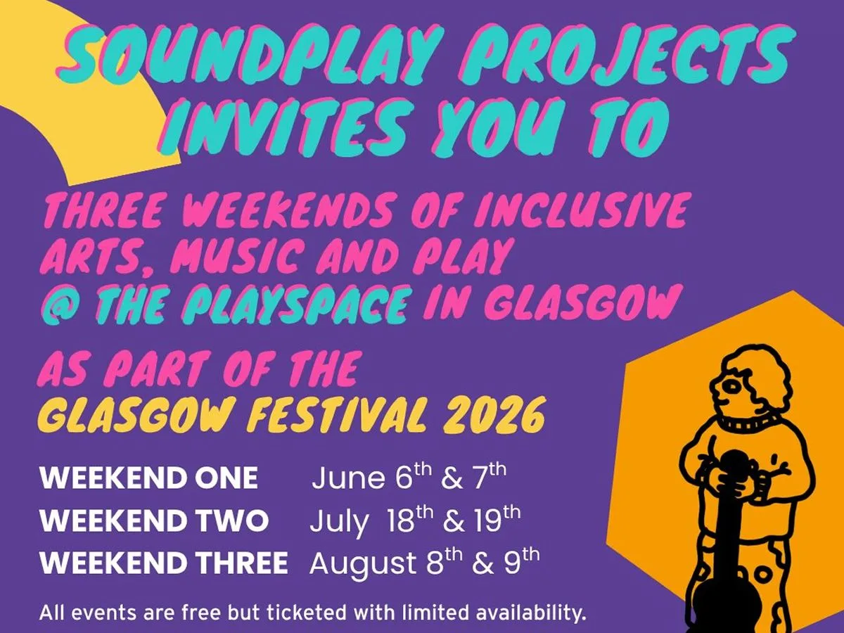 Soundplay Projects: Playspace Programme at Soundplay Projects Glasgow Playspace