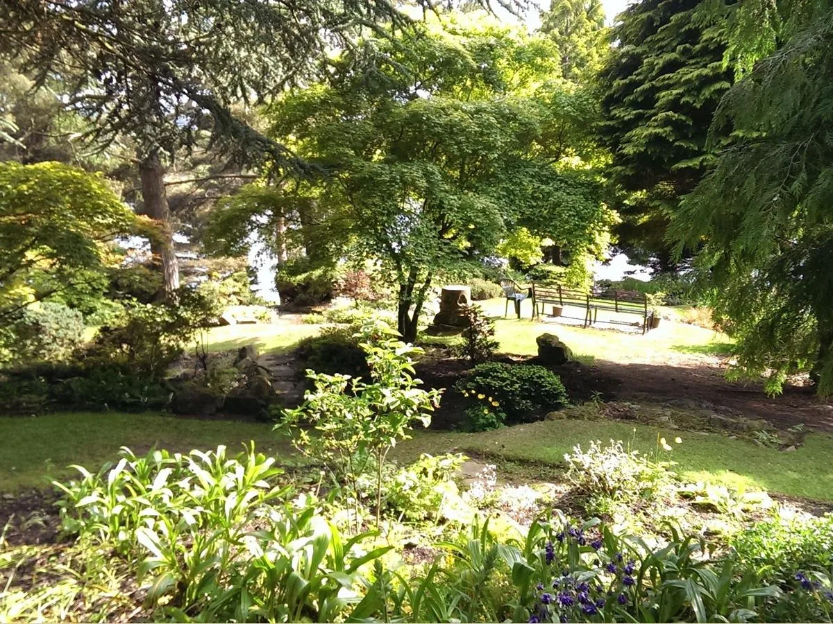 Embroidery at Dr Neil’s Garden