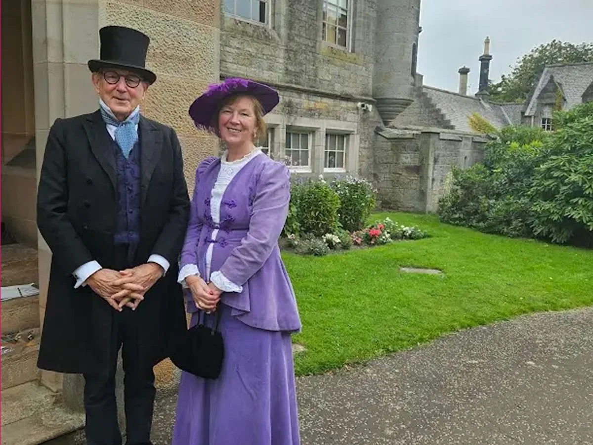 Mr and Mrs Reid’s Tour of Lauriston Castle at Lauriston Castle