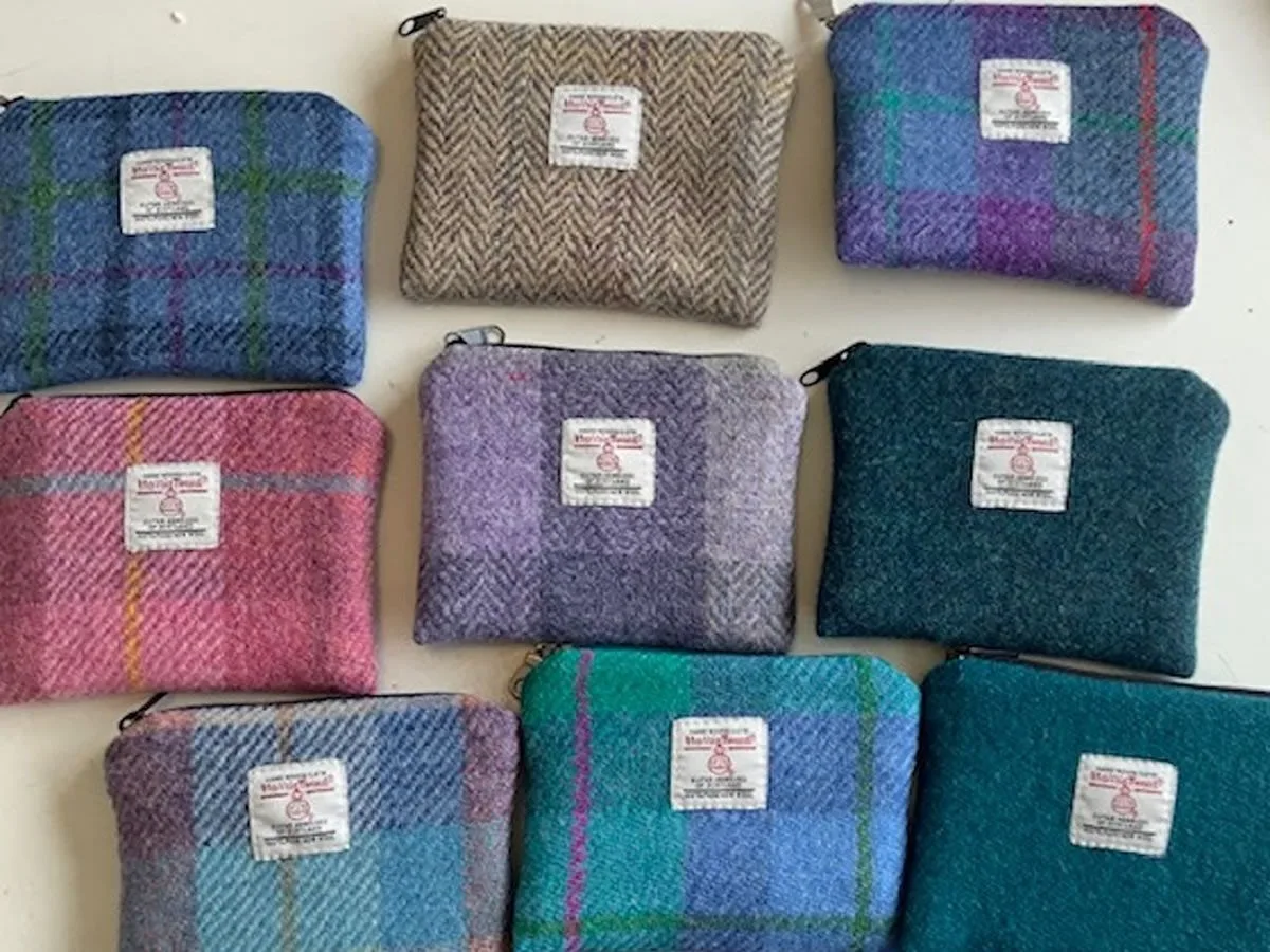 Harris Tweed Coin / Credit Card Purse Making Workshop at The Edinburgh Sewcial Club