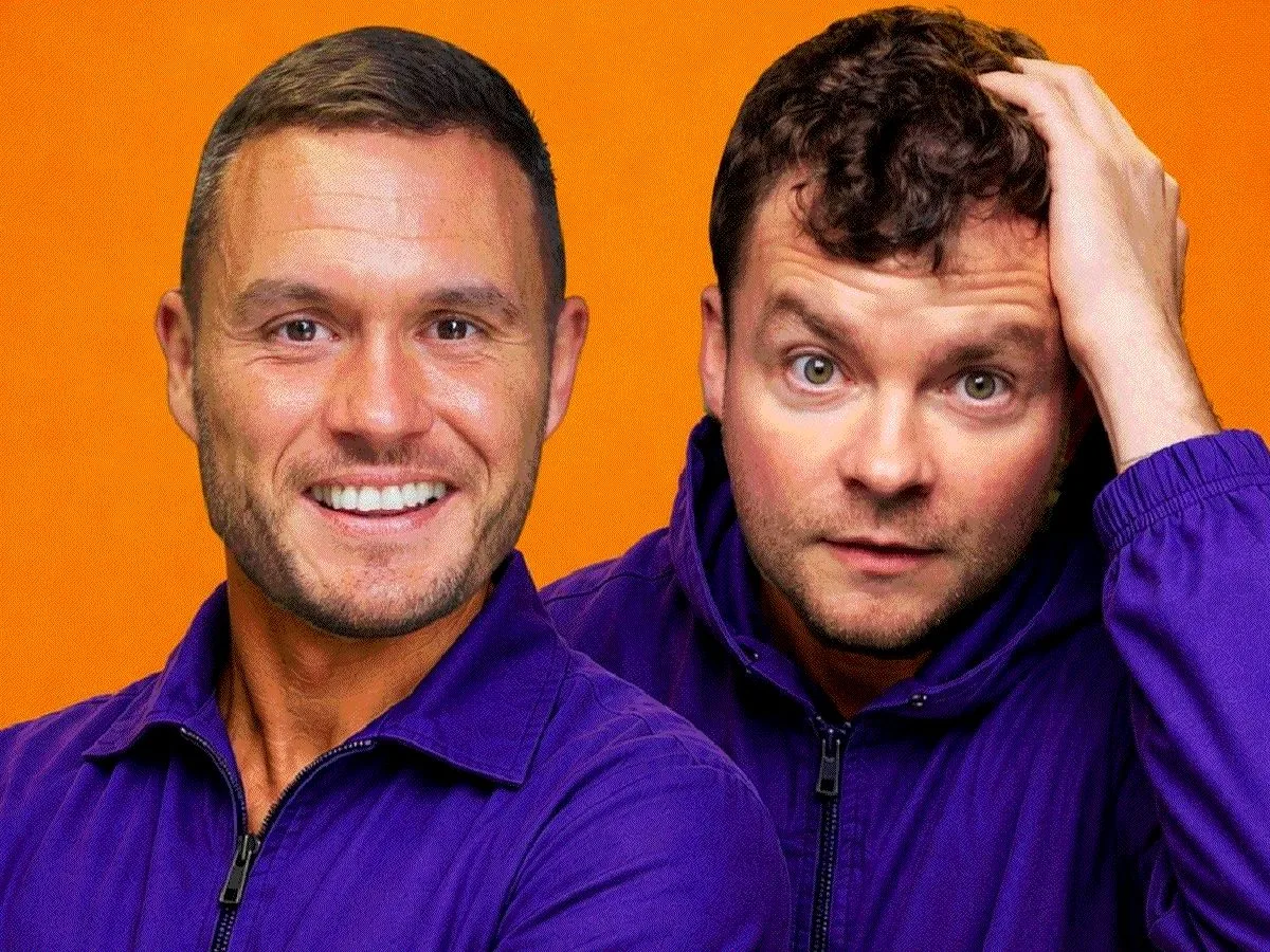 Jordan Young and Scott Fletcher at Denny Civic Theatre St Mary's Way, Dumbarton