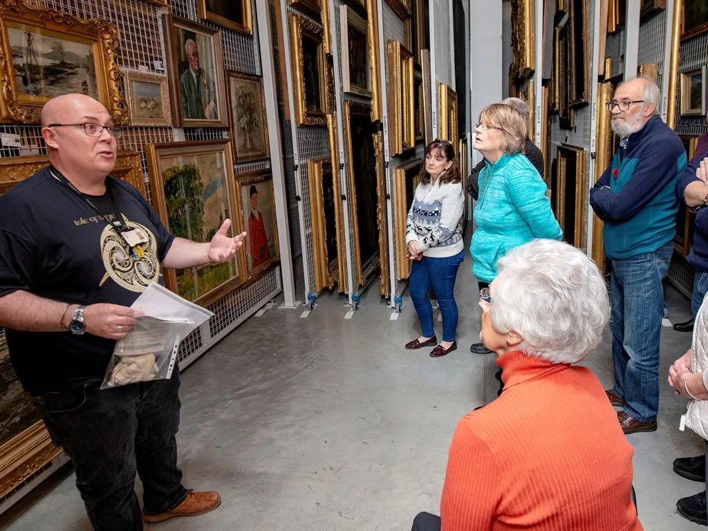 Behind The Scenes Tour of GMRC at Glasgow Museums Resource Centre
