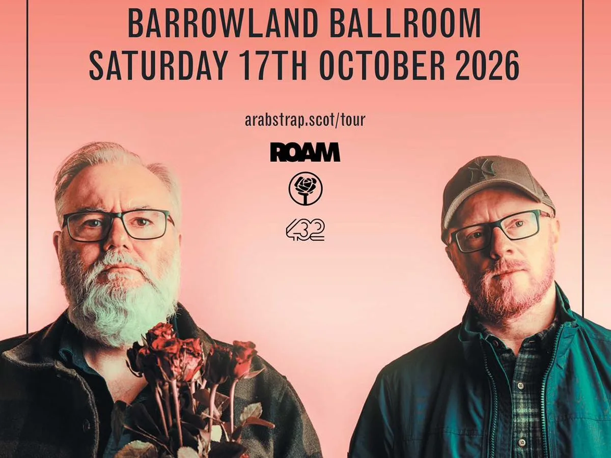 Arab Strap at The Glasgow Barrowland Ballroom
