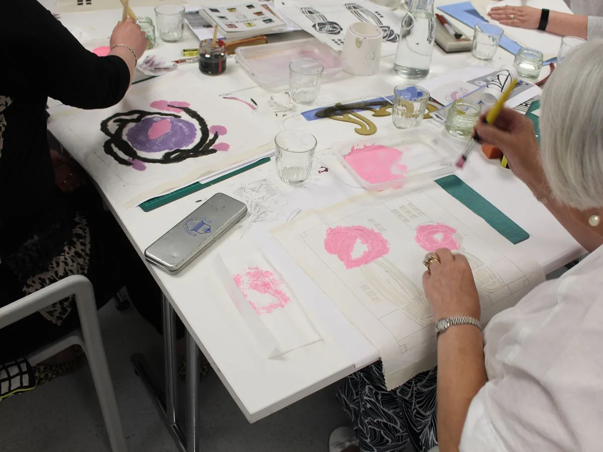 Adult Art Workshop: Make a Stencilled Lampshade with Astrid Weigel
