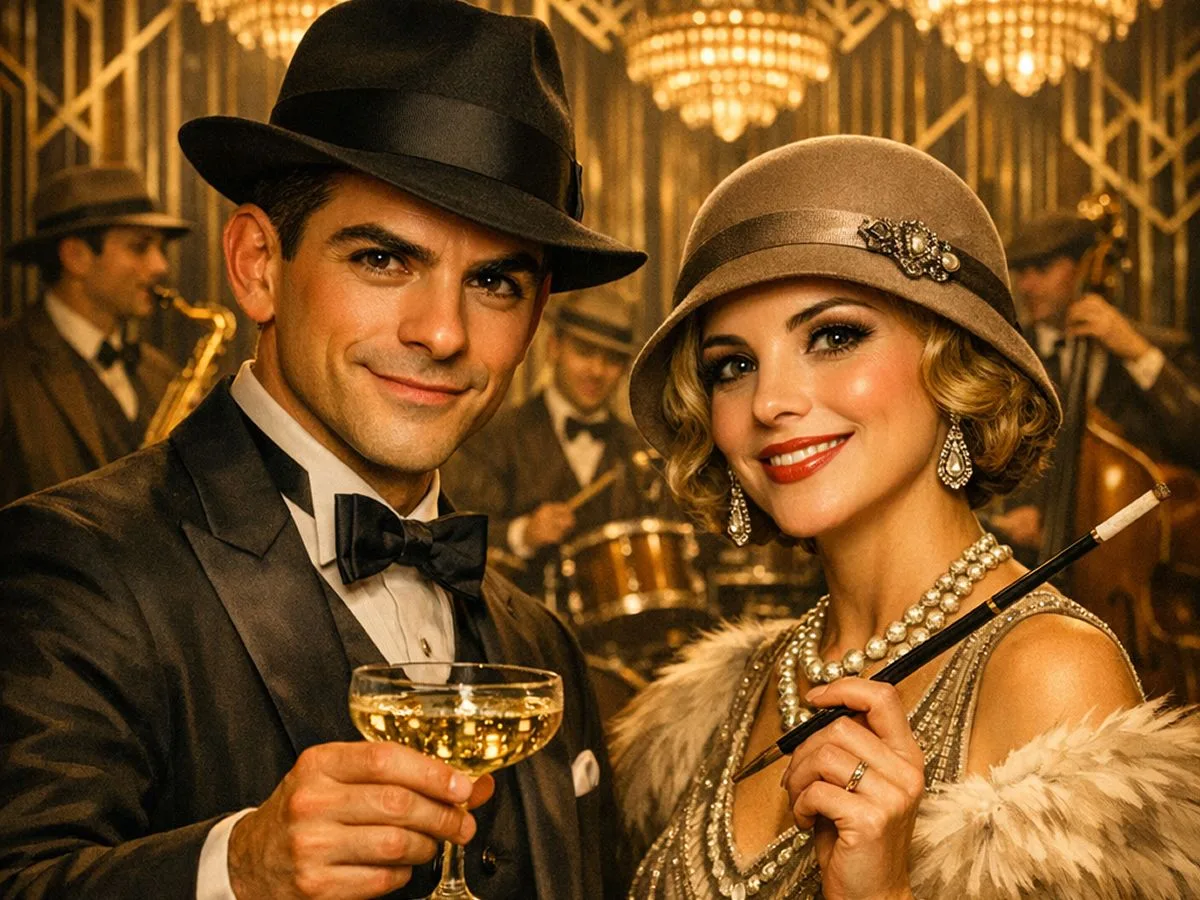 Great Gatsby Party: Songs of the 1920s & 30s at St Vincents Chapel Edinburgh St Vincent Street at the junction with St Stephen Street and Circus Lane, Stockbridge and Canonmills