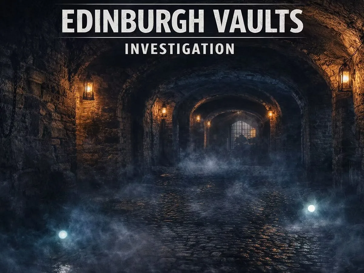 Paranormal Investigation at Niddry Street Vaults at Auld Reekie Tours