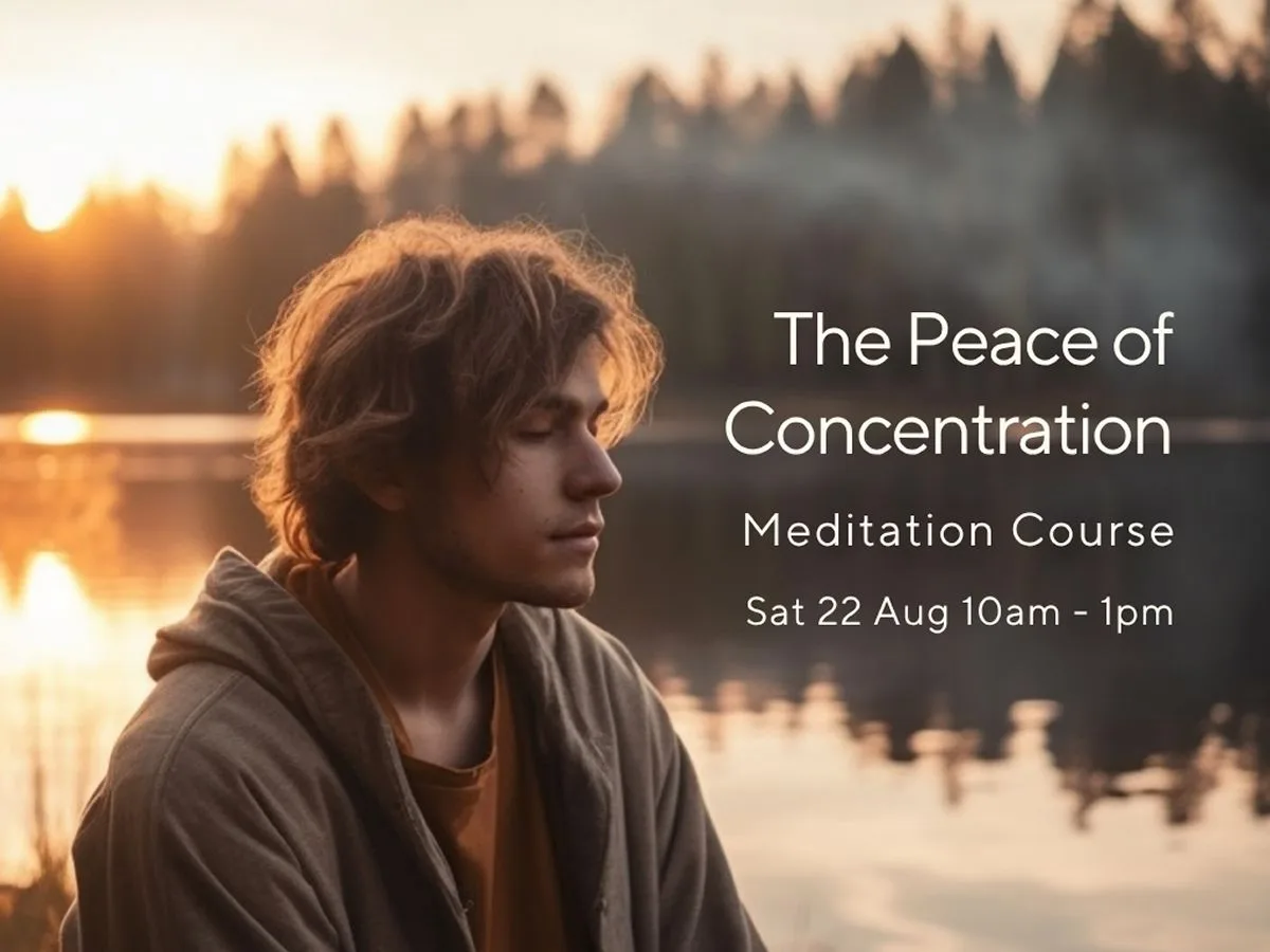 The Peace of Concentration Meditation Course