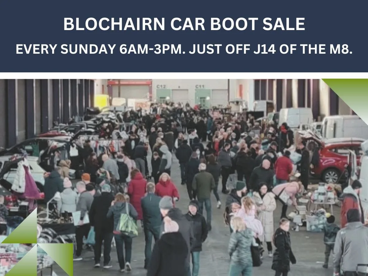 Blochairn Car Boot Sale at Glasgow Wholesale Markets Campus Glasgow Wholesale Markets Campus