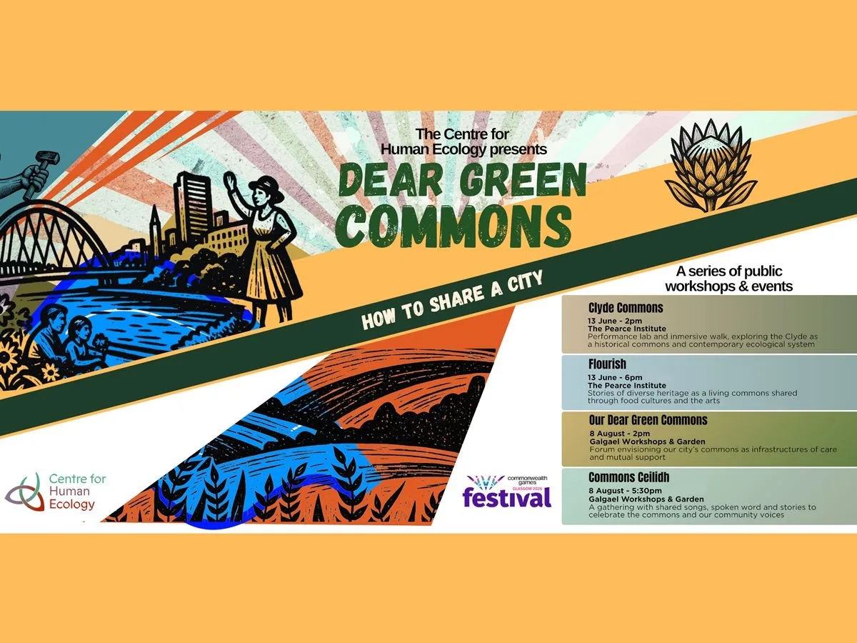 Dear Green Commons: How To Share A City at Various Locations Glasgow