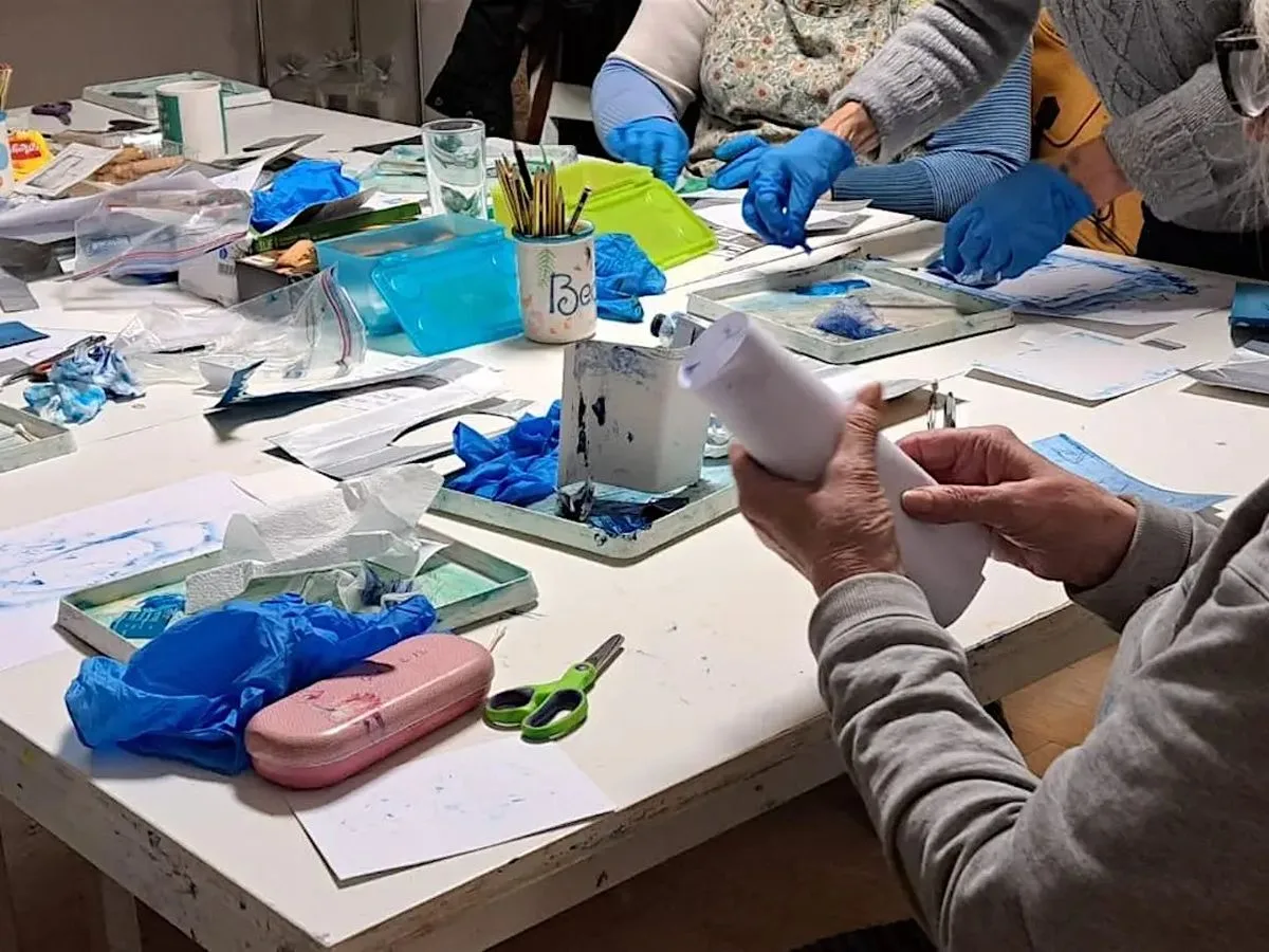 A6 Tetra Pak Printmaking Workshop