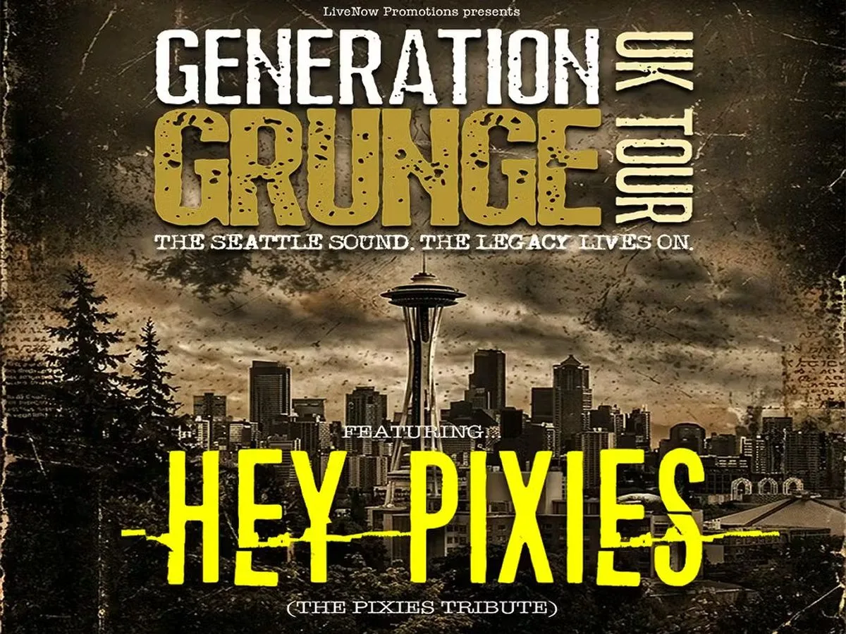 Generation Grunge presents Hey Pixies at Audio Glasgow