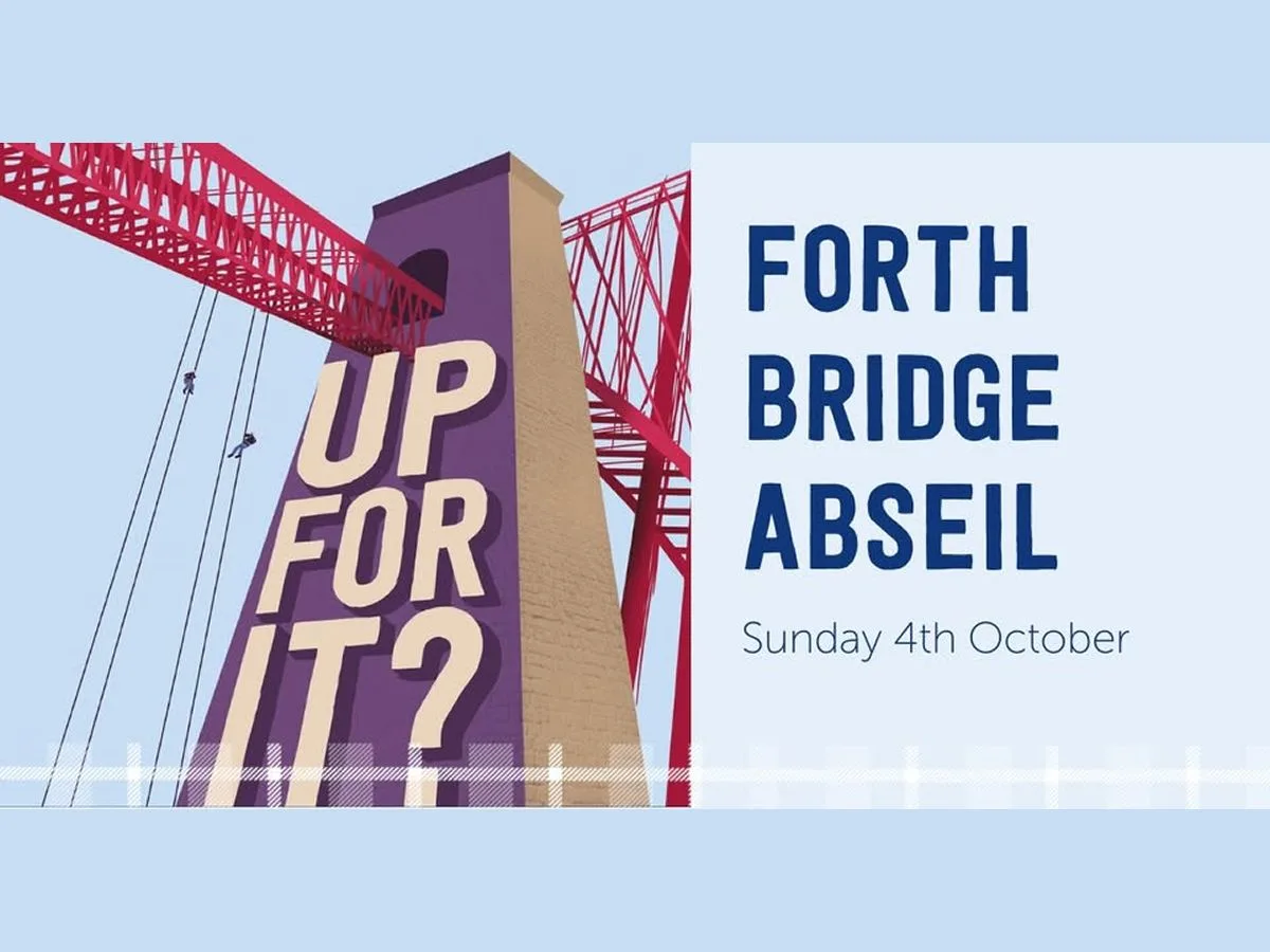 Forth Bridge Abseil With Chest Heart And Stroke Scotland at South Queensferry