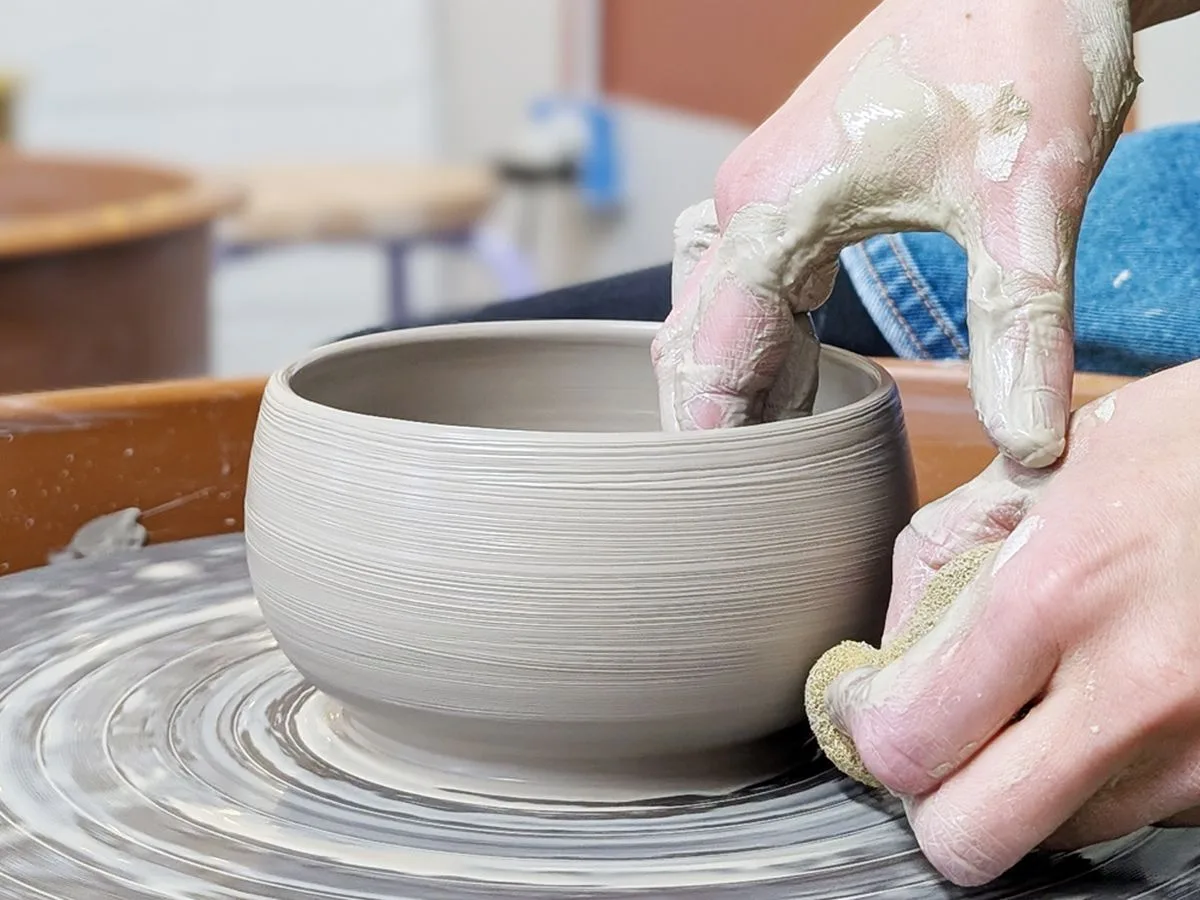 Beginners Pottery Wheel Class at Creative Bloc Glasgow