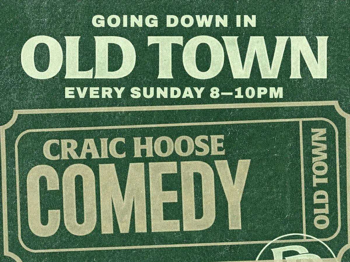 Craic Hoose Comedy at The Boston Bar Old Town