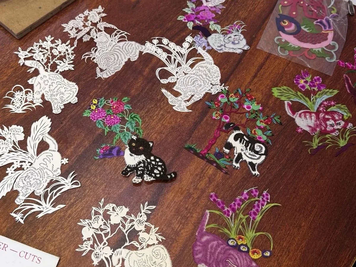 Paper-Cutting Colour Workshop at Silvan House Studios