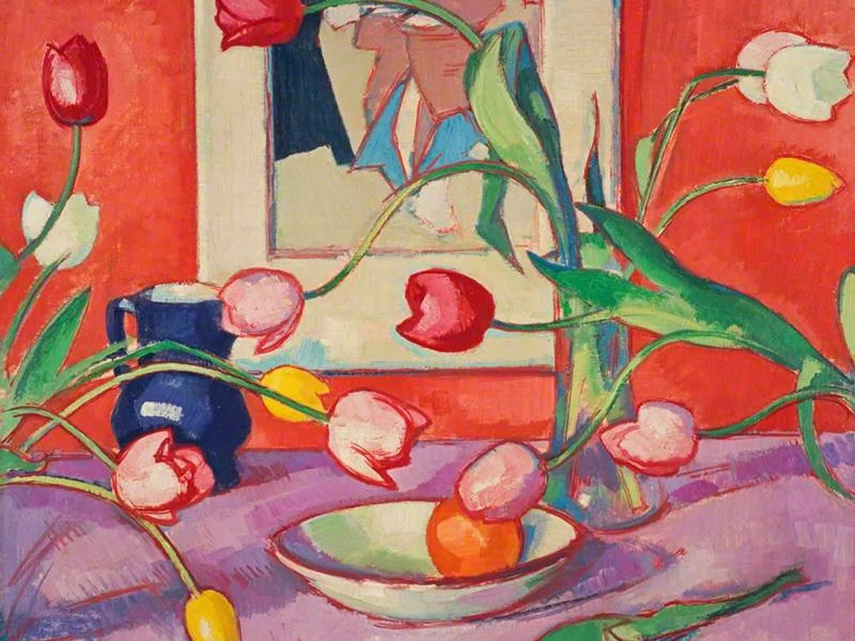 Paint & Wine: Tulips - Samuel John Peploe