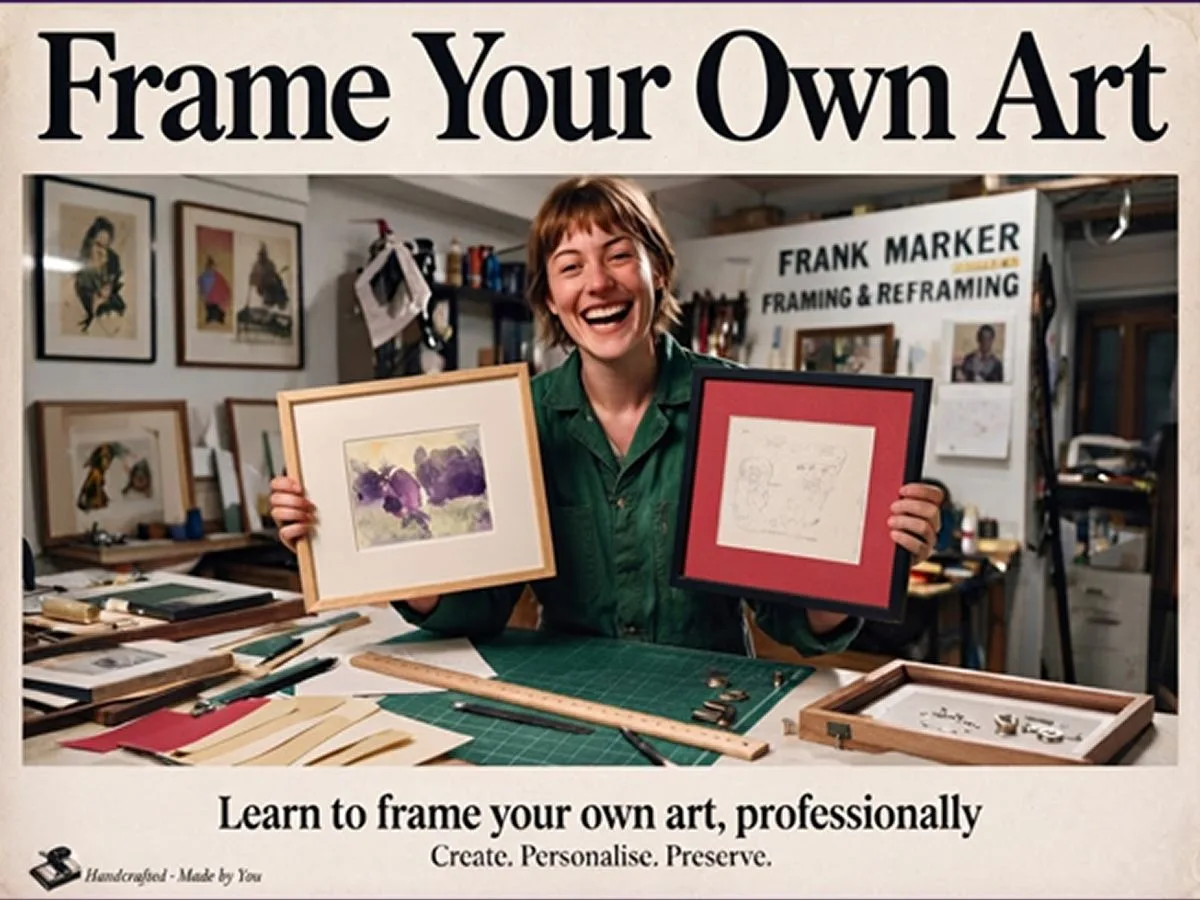 Frame Your Own Art Workshop