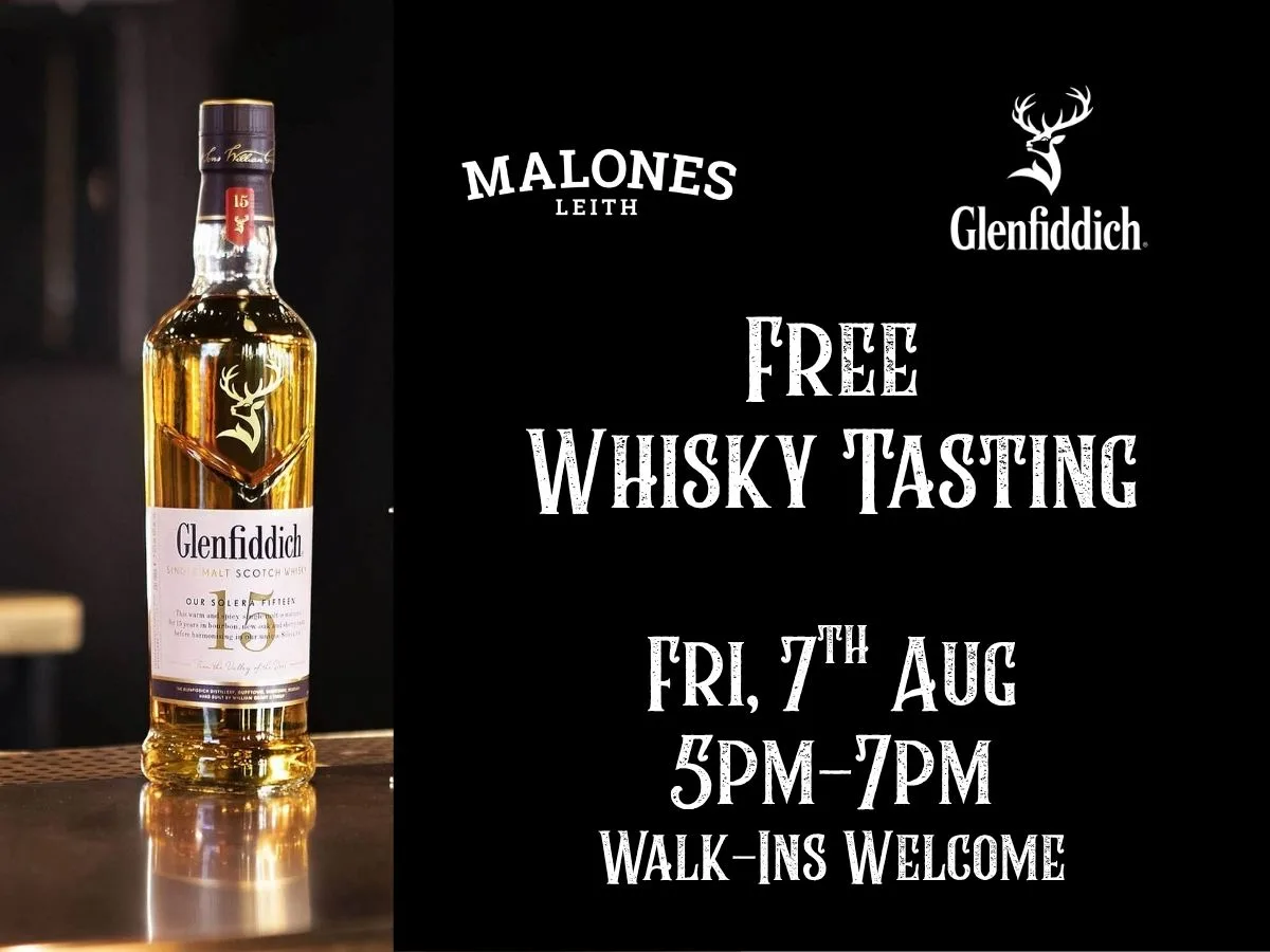 Free Whisky Tasting with Glenfiddich