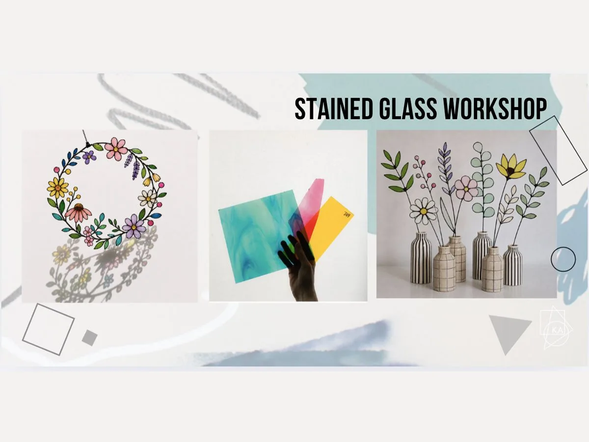 Stained Glass Workshop at Dumbreck Outdoor Playbarn