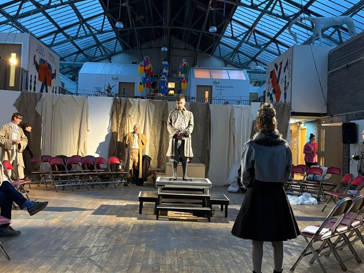 Characters of Edinburgh: Platformed at Out Of The Blue Drill Hall