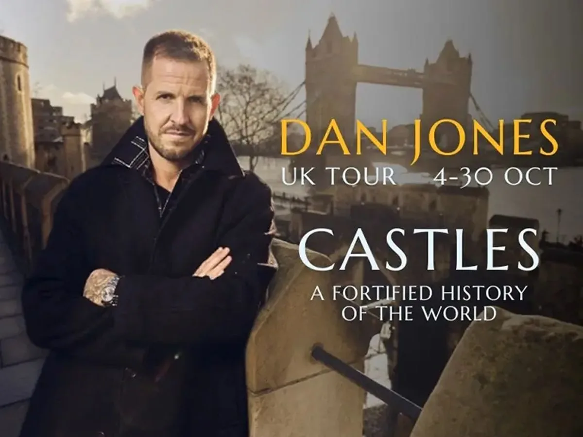Dan Jones - Castles: A Fortified History of the World at Assembly Rooms
