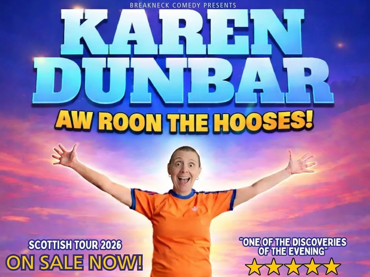 Karen Dunbar - Aw Roon the Hooses! at Denny Civic Theatre St Mary's Way, Dumbarton